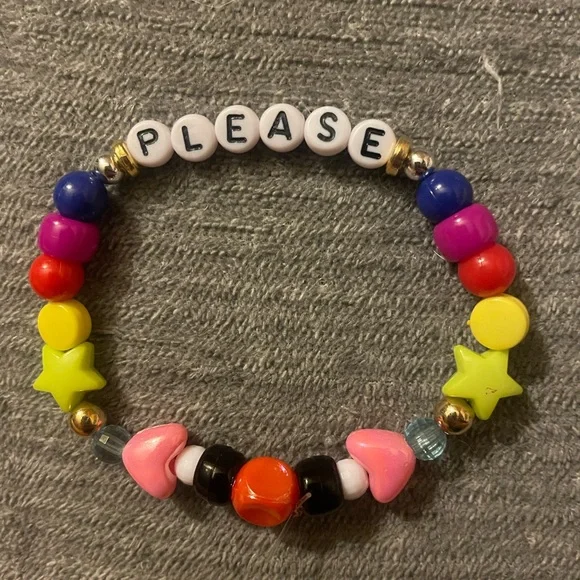 Please please please by Sabrina Carpenter inspired handmade bracelet - Picture 1 of 1